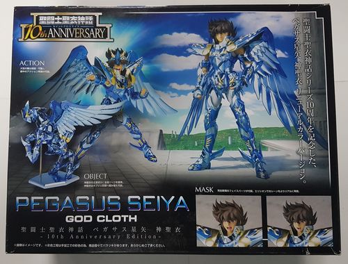 Myth Cloth 10th Anniversary: "Pegasus Seiya" God Cloth