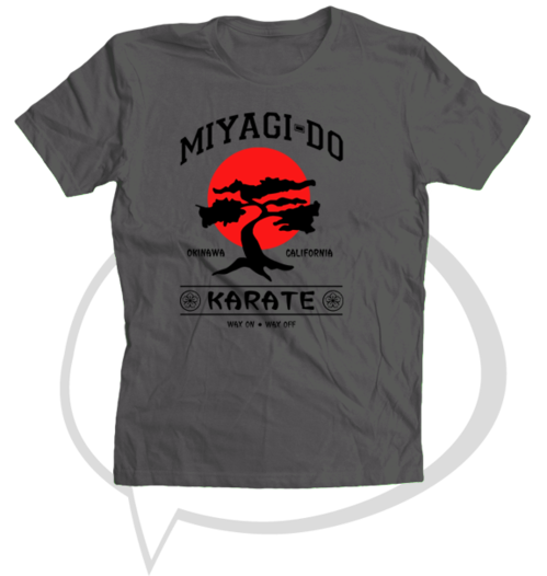 camiseta, miyagi, cobra kai, miyagi-do